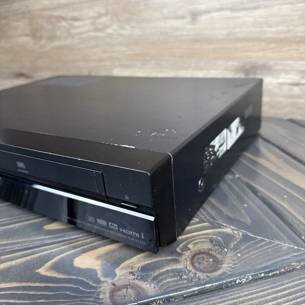 Sony RDR-VX555 DVD/VCR Player Recorder Combo HDMI PARTIALLY WORKING - FOR REPAIR